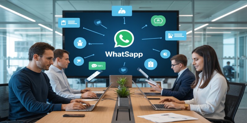 Escritório inteligente: Como a CINNDI integra WhatsApp para empresas